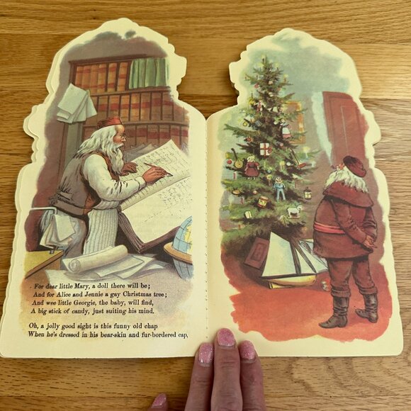 Christmas Reproductions Inc Victorian Christmas Cardboard Ornaments Lot of 11 - Picture 10 of 16